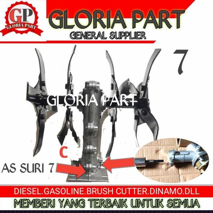 TASCO MINI TILLER HEAD C