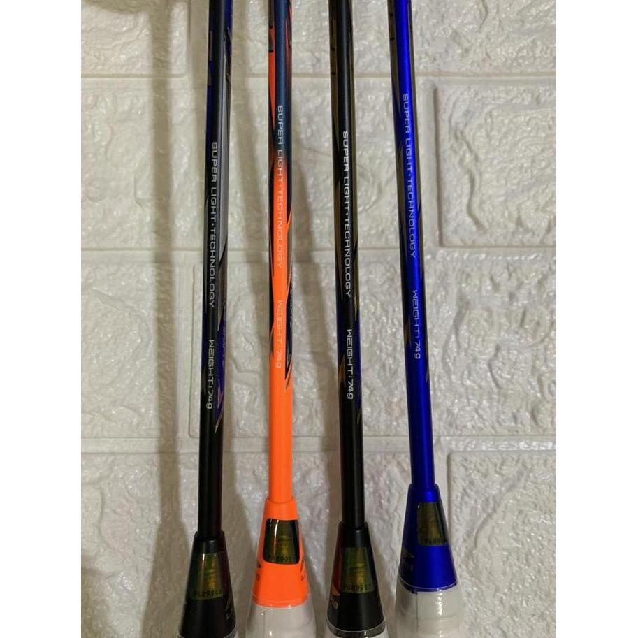 Raket Badminton Lining New Colour Ws Windstorm 74 Full Set Original
