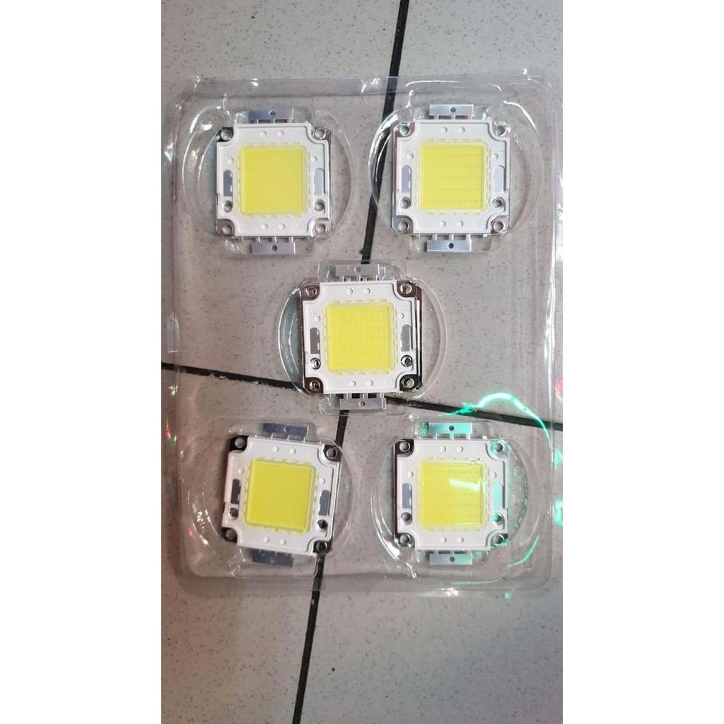 Promo Mata Chip Led Cob 50Watt 24-36Vdc Warna Putih 6500K Dan Kuning 3000K