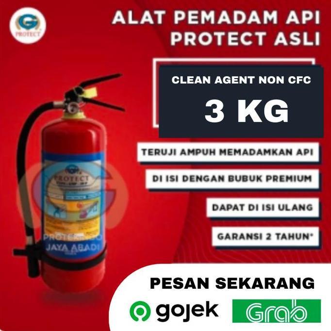 Grosir Apar 3 Kg Protect Non Halon Af11 Alternatif / Apar Halotron
