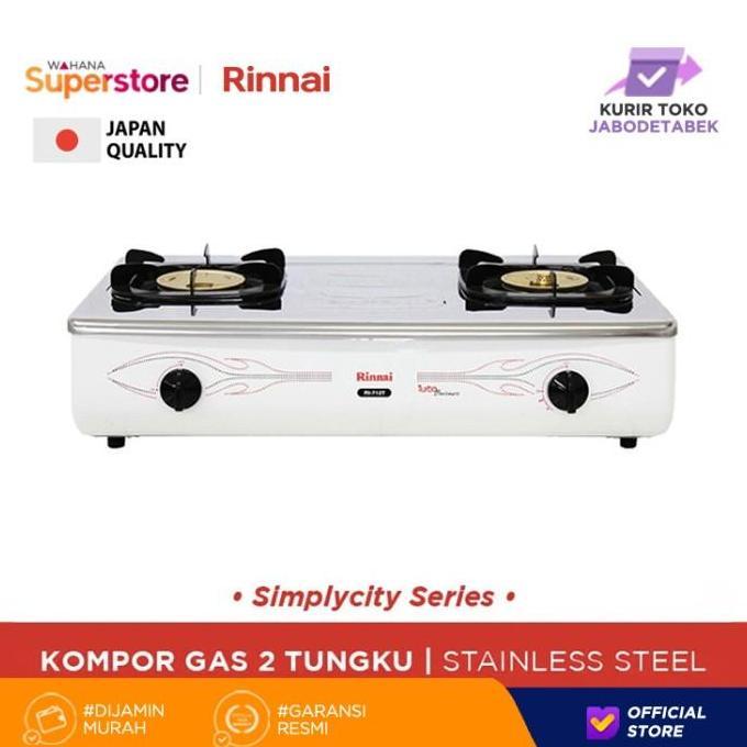 Rinnai Kompor Gas Dua Tungku - RI712T | RI 712T | RI-712T