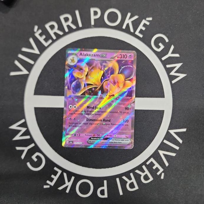 Alakazam EX RR Kartu Pokemon TCG Indonesia