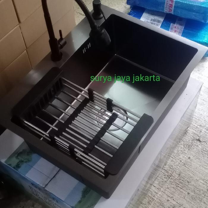 Paket komplit kitchen sink ONAN 7050 BLACK " ORIGINAL"