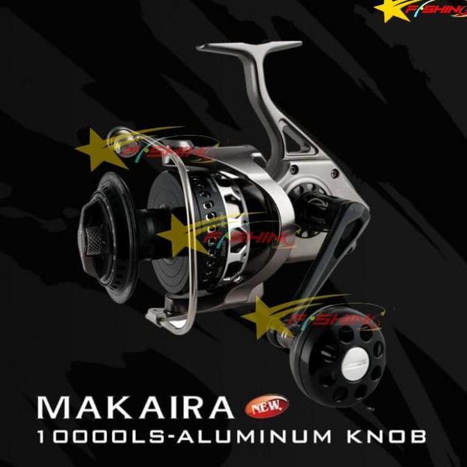 Spinning Reel Okuma Makaira Heavy Duty MK - 10000LS 20000LS 30000LS  Pancing Laut Joran