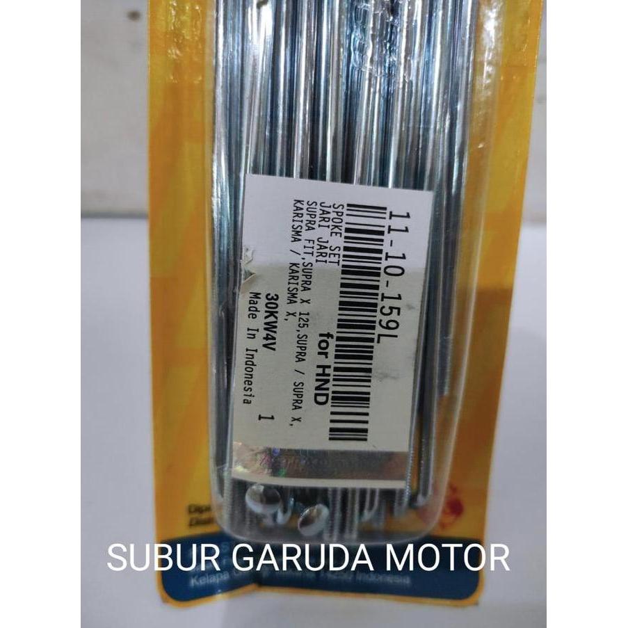 JARI JARI SUPRA X 125 OLD KARISMA REVO BLADE VELG BELAKANG MERK ASPIRA