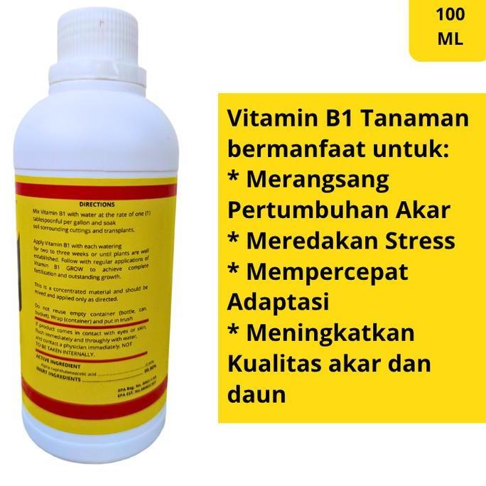 Abcd- Vitamin B1 Tanaman 470Ml/Pupuk Aglonema/Tanaman Hias/Buah / Vitamin B1 Untuk Tanaman