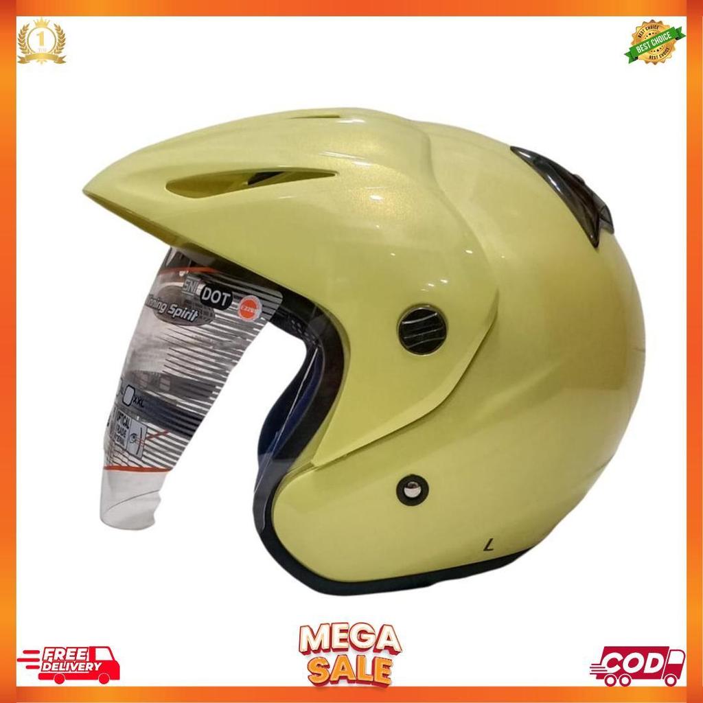 Helm Ink Cx 22 Light Yellow Cream Gold Original Helm Ink Cx22 Light Yellow Helm Ink Topi Asli Ori Ga