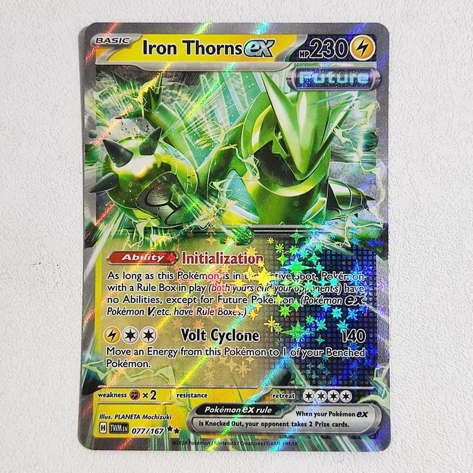 Iron Thorns ex 077/167 - Twilight Masquerade Pokemon Card English