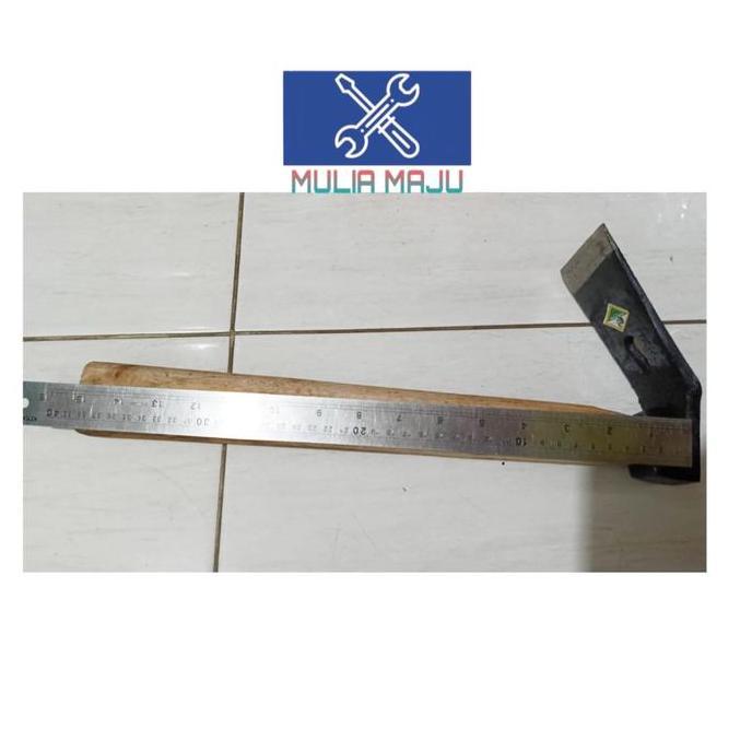 Rimbas + gagang kayu SET/petel cangkul cap ayam jago
