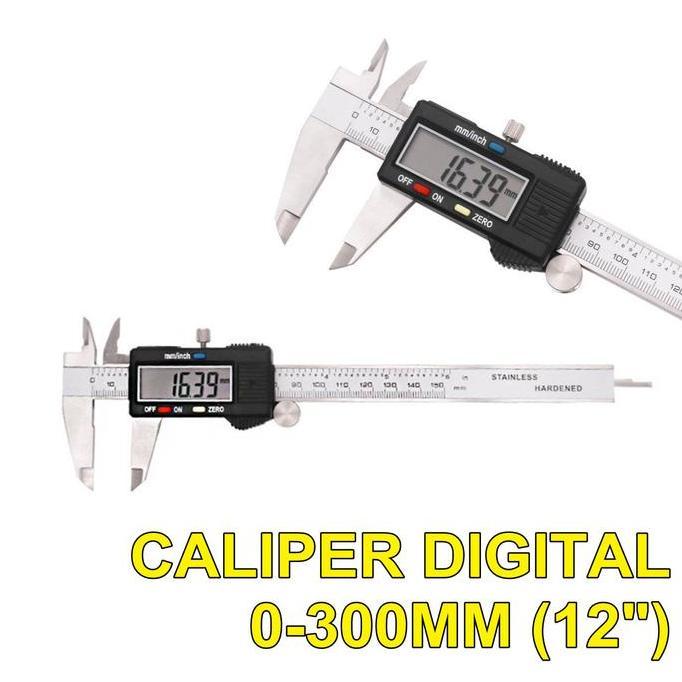 VERNIER DIGITAL CALIPER 300 MM SIGMAT 12 INCH JANGKA SORONG