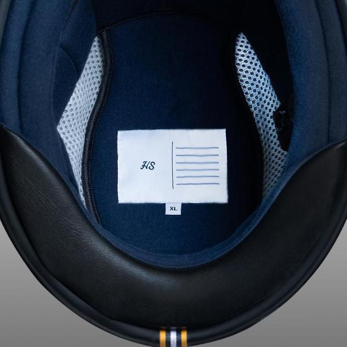 Howard Smith Jetter Retro Helm Half Face - Ghost