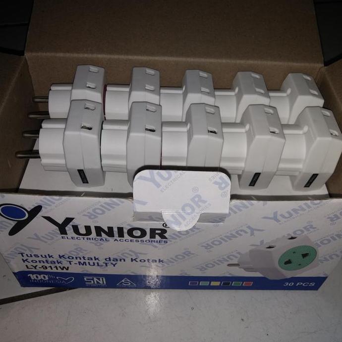 Ready stock Colokan steker kaki 3 yunior / Steker Cabang 3