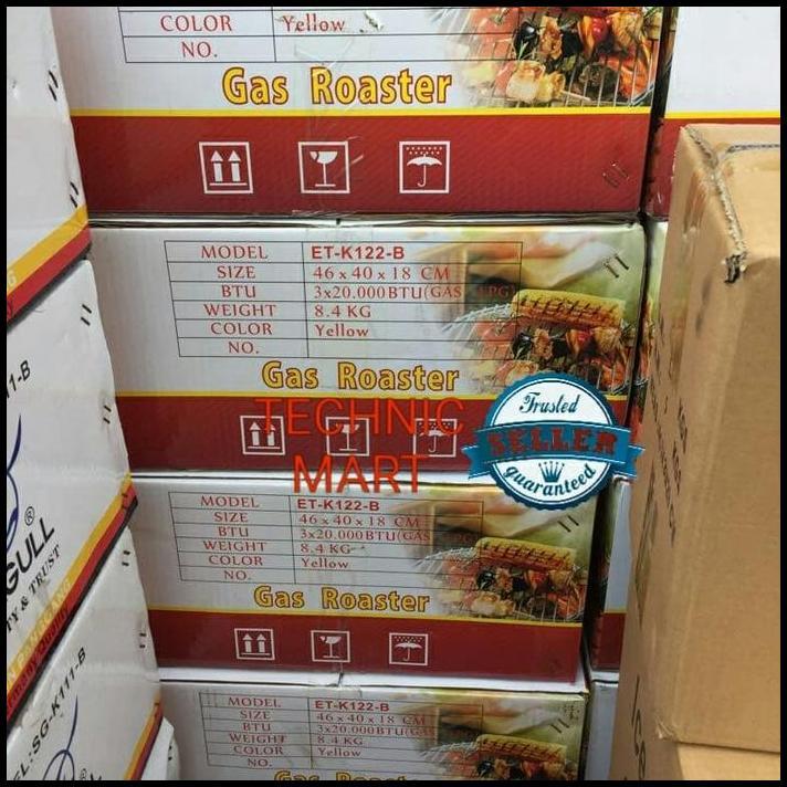 GRATIS ONGKIR MESIN PANGGANG BBQ MAESTRO 3 TUNGKU / GAS ROASTER (SOSIS,AYAM,SAPI) 