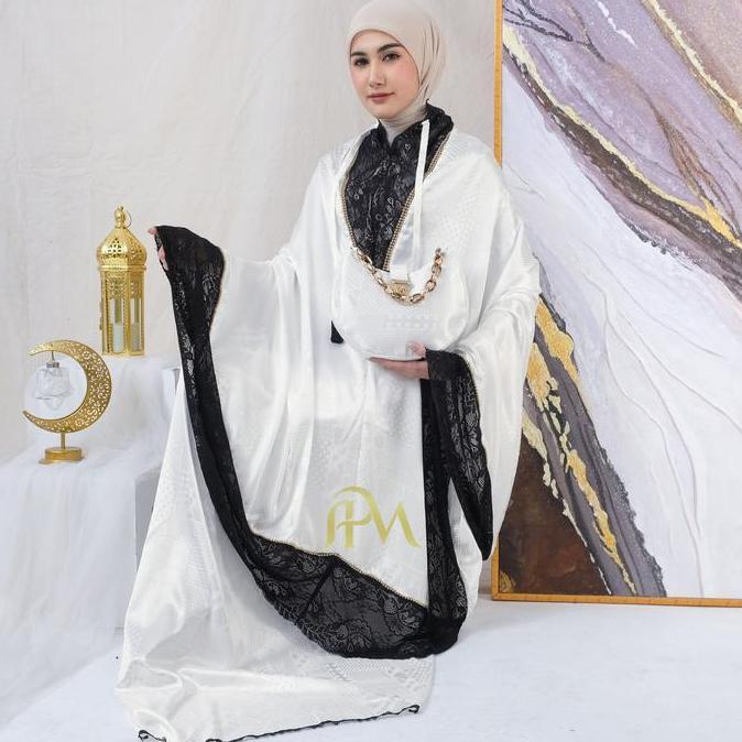 Apm Mukena Dewasa Mewah Jaguar Silk 2in1 Qiana Series Apm Mukena