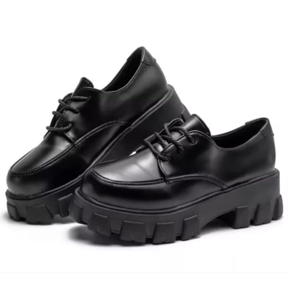 FAST DELIVERY boots sepatu sneakers wanita sneakers fashion shoes korea sepatu wanita boots hitam po