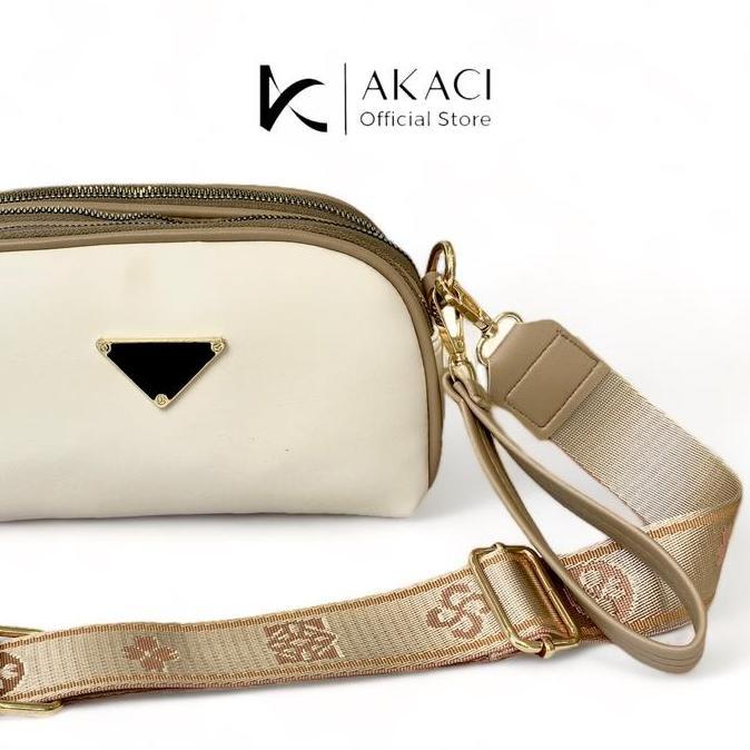 Murah Akaci store | MARVEL Tas selempang bahu 09-8256 Bahan MS Halus 3 Ruang Tas wanita kekinian sli