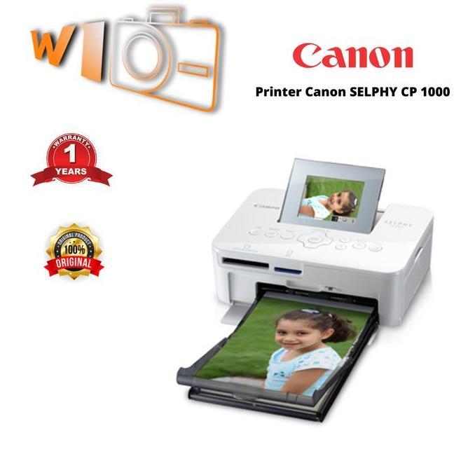 Printer Canon SELPHY CP 1000 - PRINTER FOTO SELPHY CANON CP-1000 - GARANSI RESMI