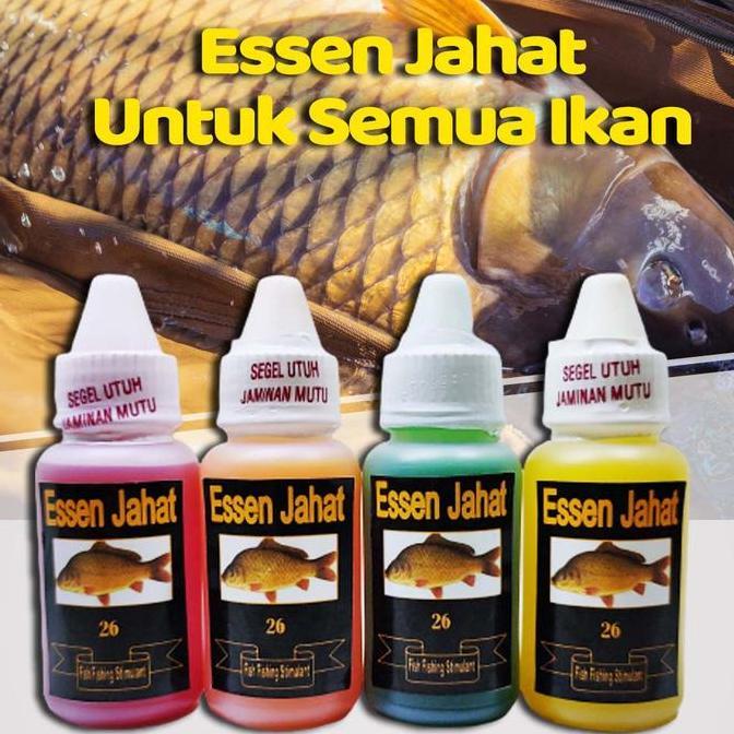 Essen Jahat. Umpan Ikan Mas. Oplosan Ikan Mas. Essen Oplosan 30 Ml.