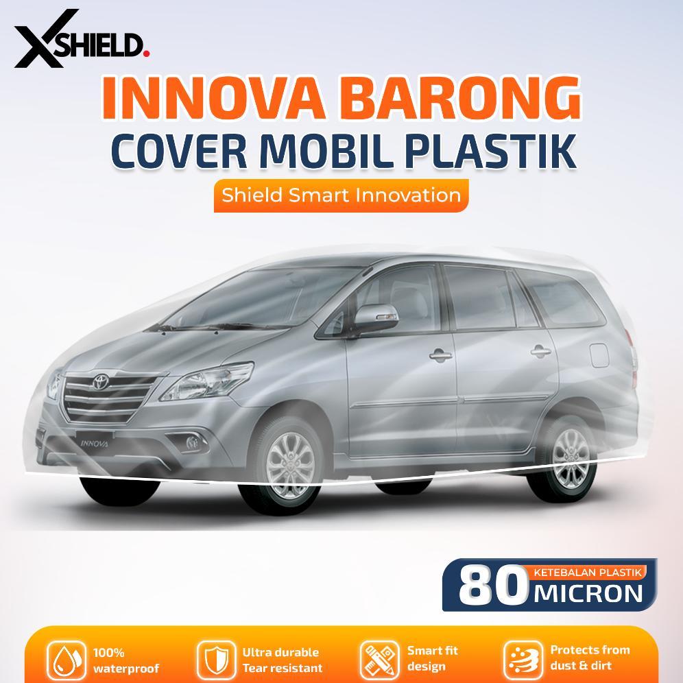 Sarung Mobil Innova Plastik Cover Mobil kijang innova lama transparan bening