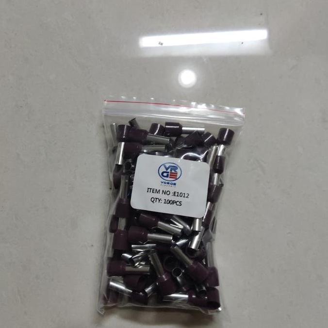 Promo Skun Kabel E-1012 Ferrules 10Mm / Skun Ferrules 10Mm / Skun Kabel 10Mm Cod