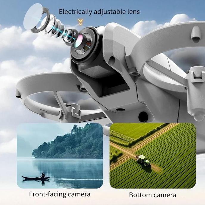 Drone Toys Mini Gt3 Fpv / D15 Camera Optical Flow - Drone Aerial 360 Flip Drone Fpv