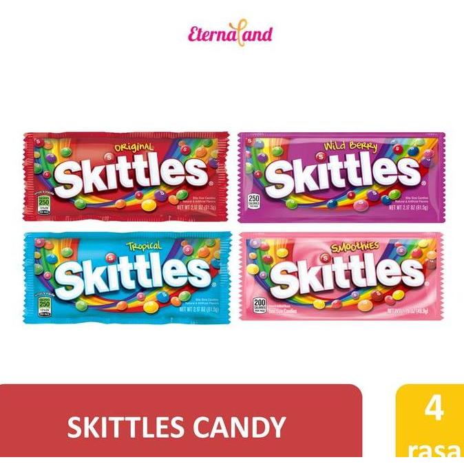 Skittles Candies - permen skittles aneka rasa