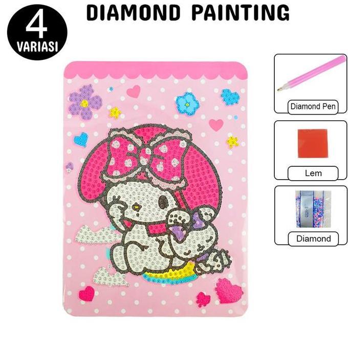 DIY DIAMOND PAINTING SANRIO/ MANIK-MANIK TEMPEL 444