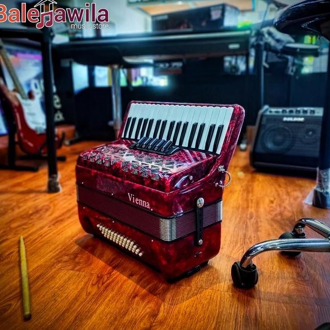 Accordion Akordion Acordion Red Series + Hardcase