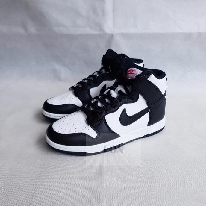 Nike Dunk High Black White Womens