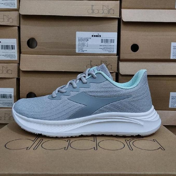 Sepatu Diadora Medwine Original Wanita - Grey