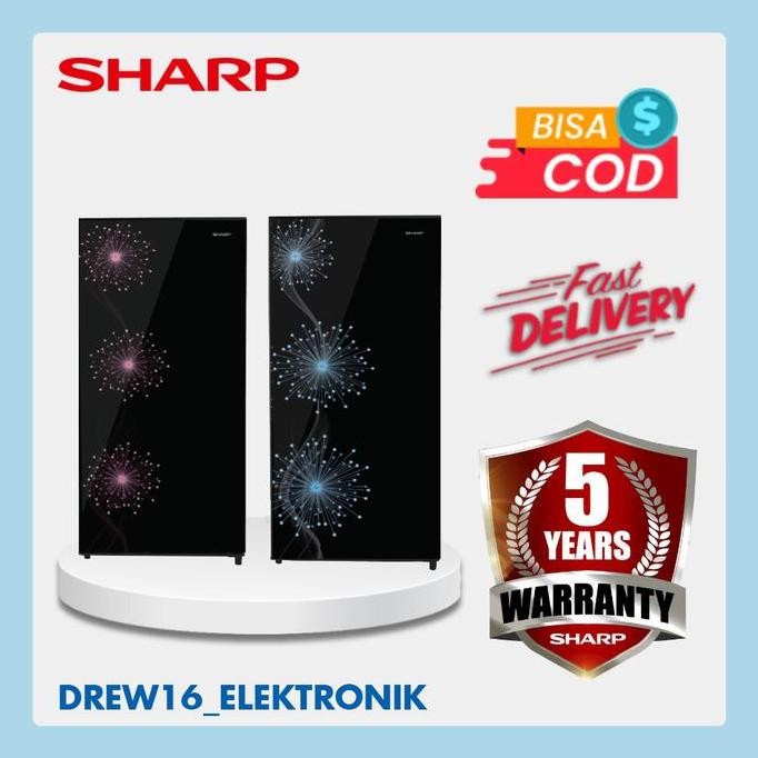 Promo Kulkas 1 Pintu Sharp SJX-187 Shine New Series COD