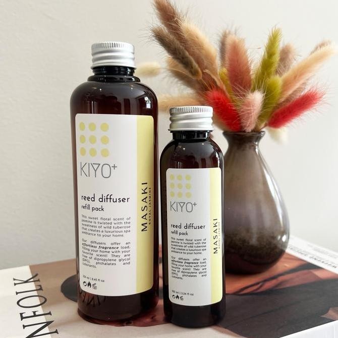 Promo Kiyo+ Reed Diffuser Refill Masaki Pewangi Ruangan Royal Jasmine Cod