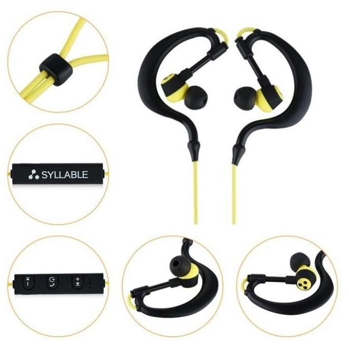 OCHACO- SYLLABLE D700 Wireless Bluetooth 4.1 Sports Earphone and Stereo In-Ear