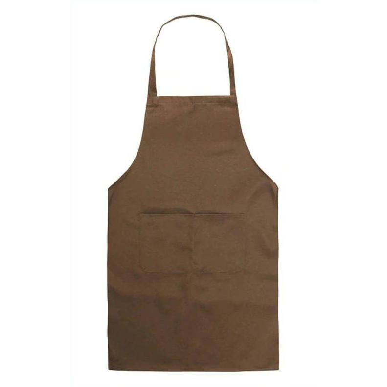 CELEMEK/APRON/RESTORAN/KOKI/MASAK/ CELEMEK HITAM POLOS