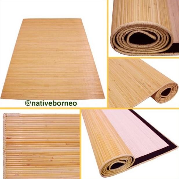 Lampit 176x261 [T002] - Lampit Rotan Handmade Kalimantan, Karpet Rotan, Tikar Rotan, Tikar Lampit Ro