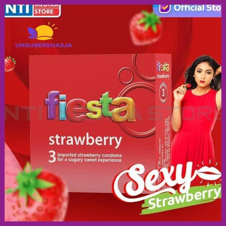(ORIGINAL) FIESTA - KONDOM TIPIS FIESTA | KONDOM GERIGI FIESTA | KONDOM FIESTA KESEHATAN PERLENGKAPA