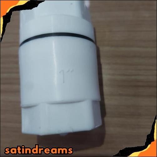 GROSIR tusen klep 1 inch JP pvc putih one way valve tusen valve