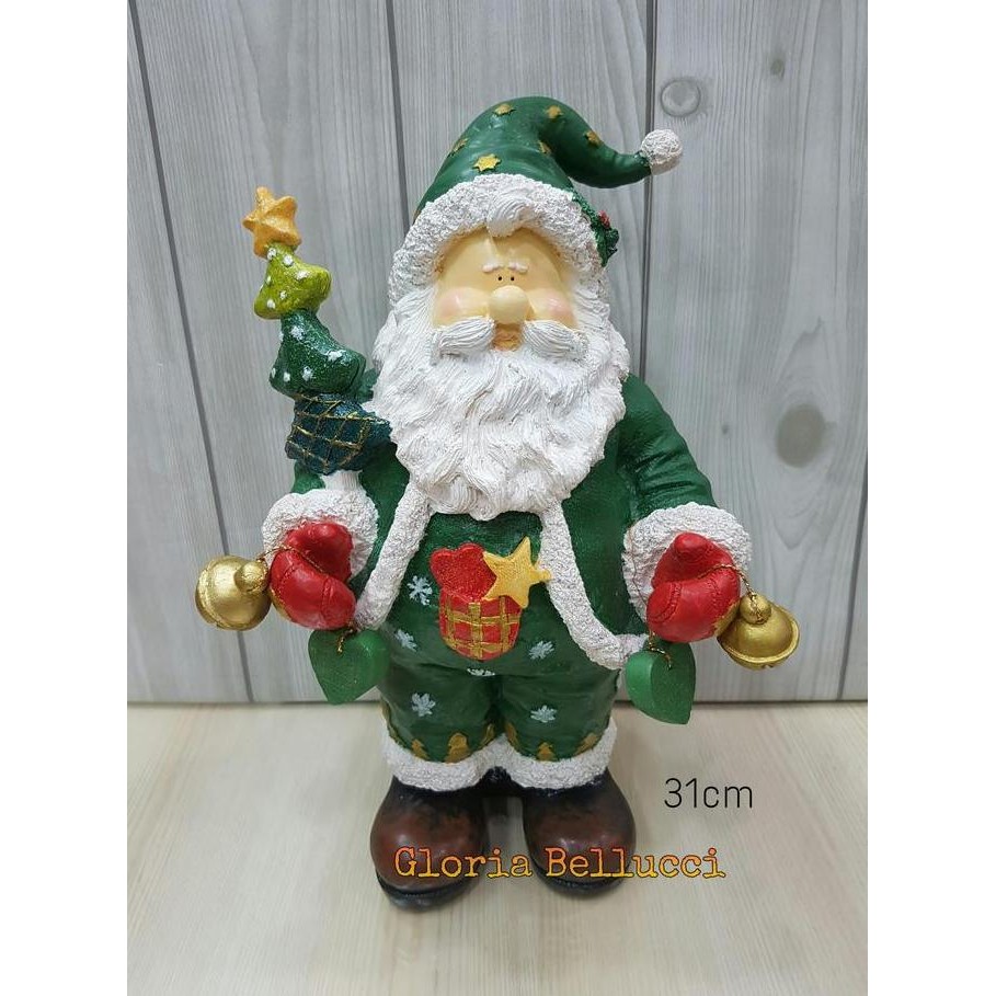 PATUNG PAJANGAN SINTERKLAS / SANTA CLAUS MERRY CHRISTMAS KUN