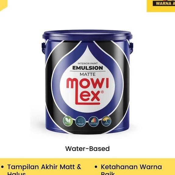 Cat Tembok Mowilex 2.5 Liter Warna Pastel Pc