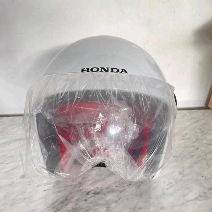 Ok HELM SCOOPY putih original HONDA Ok