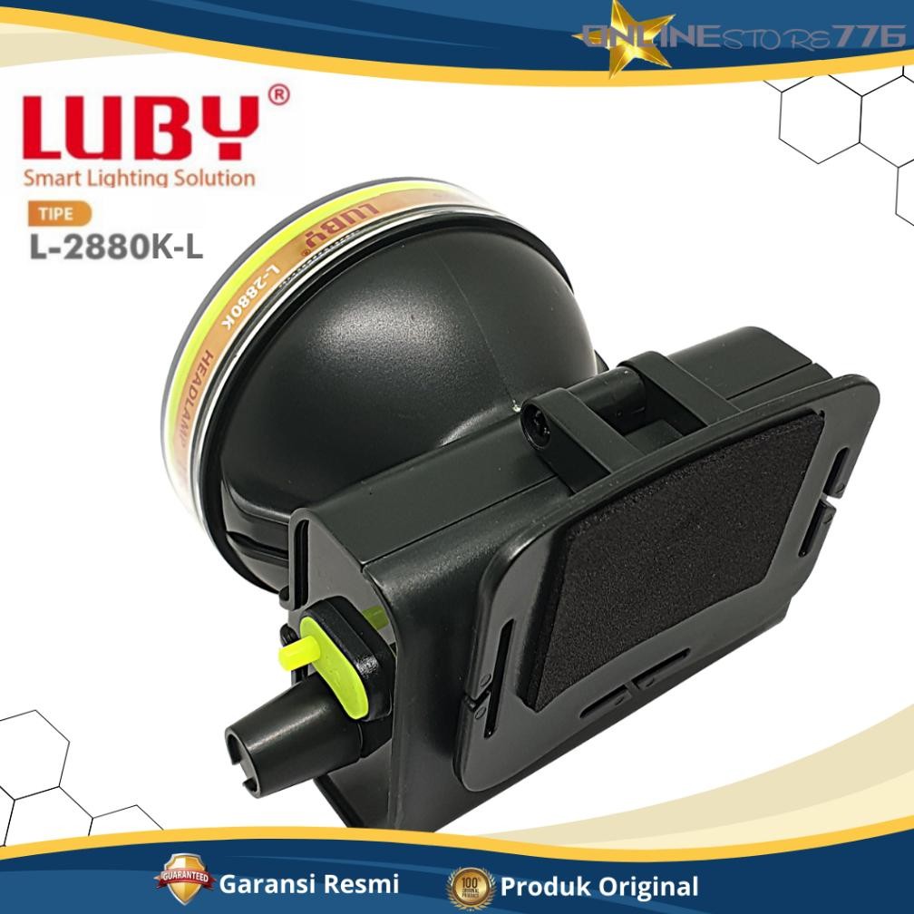 SENTER KEPALA / SENTER KEPALA LUBY L-2880L / L2880 / 2880L / HEADLAMP LUBY L-2880K / SENTER KEPALA R