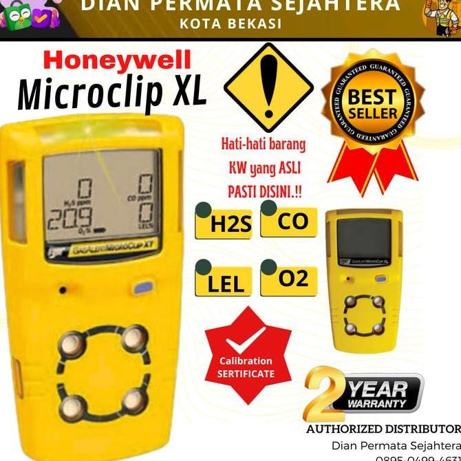 Promo gas detector microclip xl honeywell COD