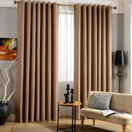 Gorden blackout /Gorden polos premium crem merah abu moca hitam