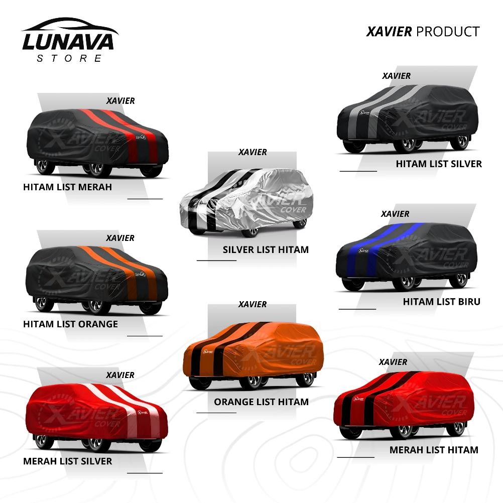 LUNAVA Xavier Body Cover Mobil Agya, Ayla, Jazz Lama, March, Ignis, Valco, Yaris Bakpao Sarung Penut