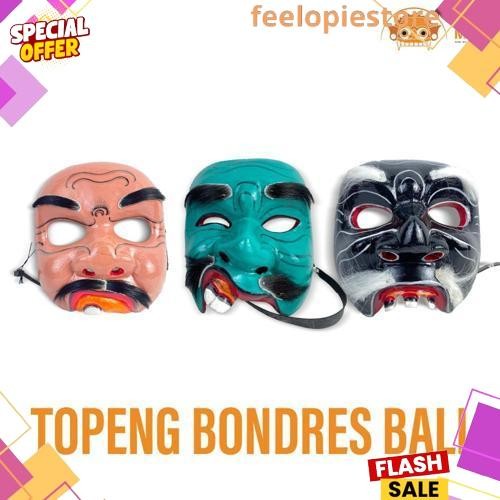 COD Topeng Bondres - Topeng lawak Bali - Topeng bibir sumbing - Topeng Kayu - Topeng Bali - Topeng L