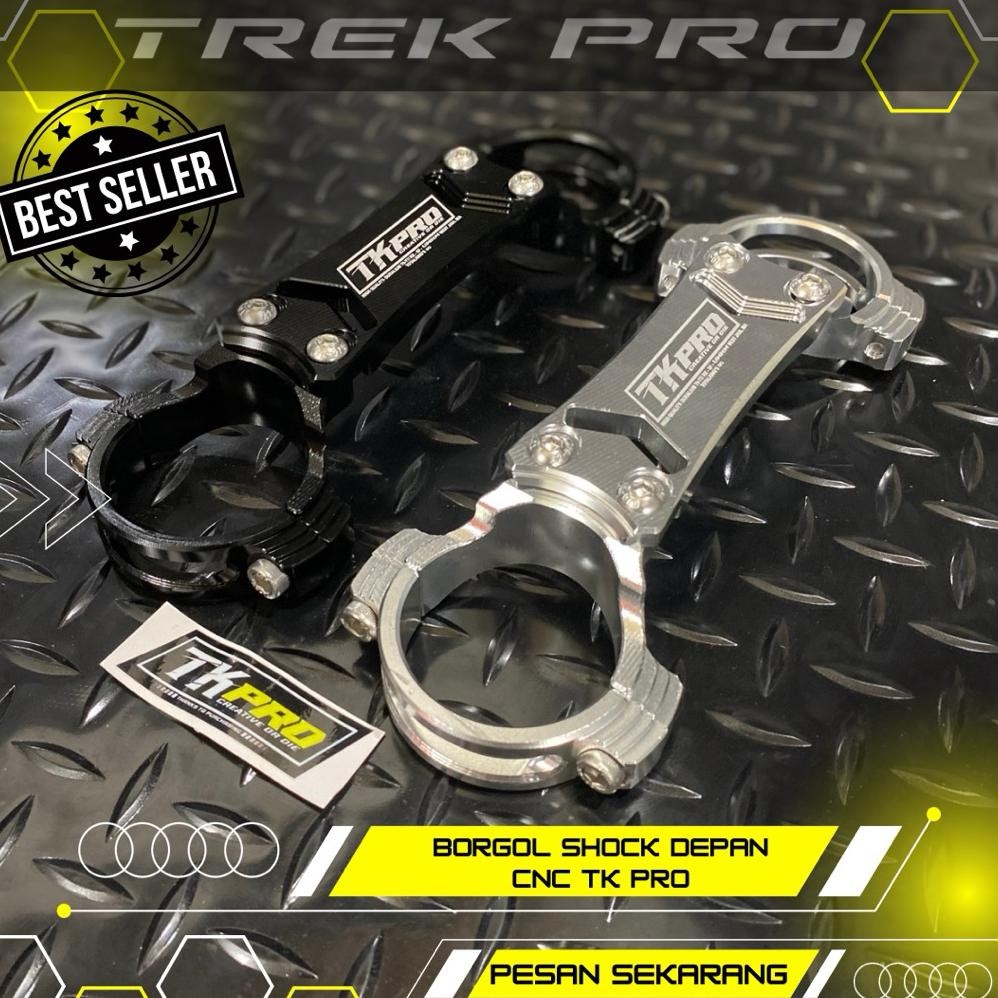 Borgol Shock RX-King CNC TK Pro Duralium Annodize Aksesoris motor