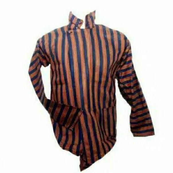 TERBARU Baju Surjan Lurik pria/ Baju Khas Jogja Solo / Baju Adat Jawa