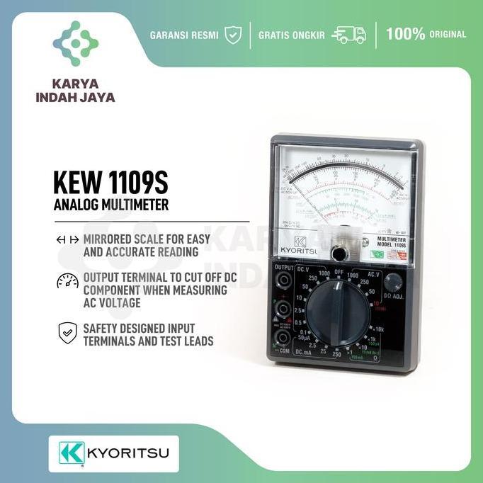 Analog multimeter Kyoritsu 1109S