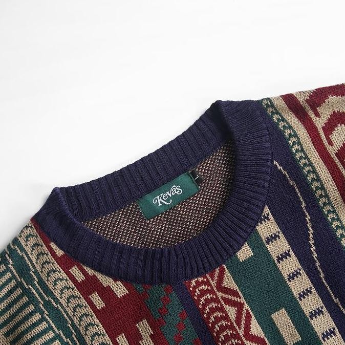 Kevas Versa Navajo Knitted Sweater
