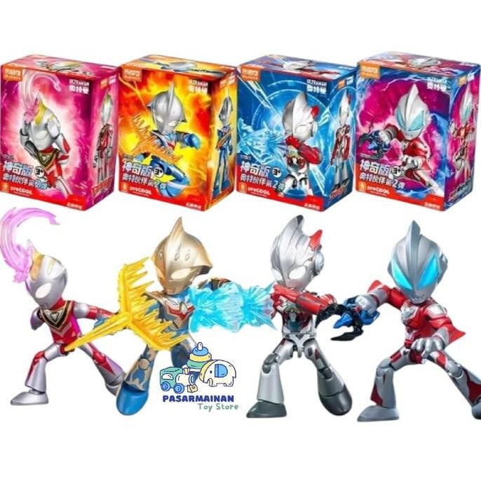 Blokees Figure Ultraman Precool Series Ultraman X Geed Primitive Nexus Gaia Galaxy Version